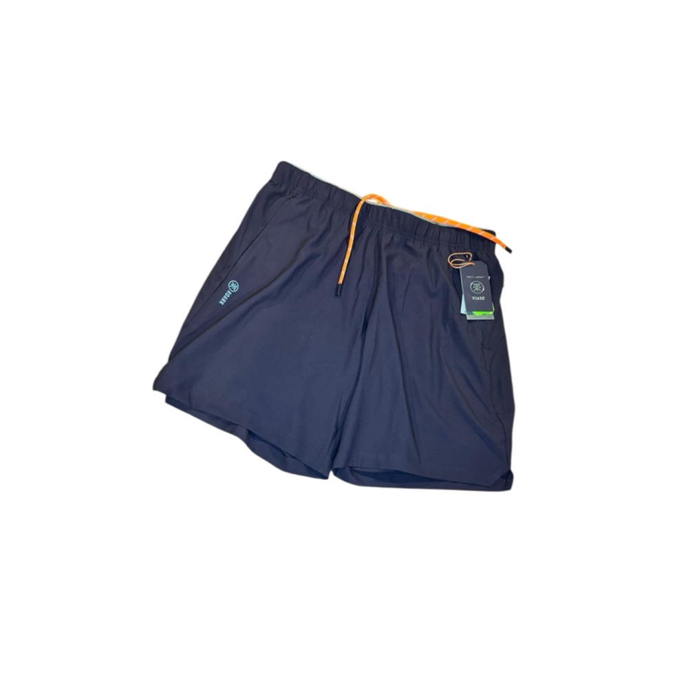 Men's ROARK bommer Athletic Shorts XXL Black Orange